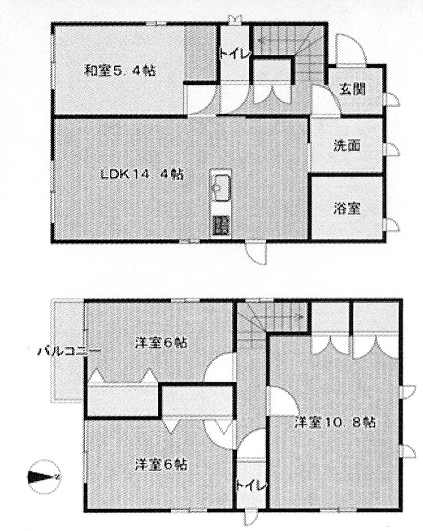 香芝市旭ヶ丘    中古一戸建て住宅