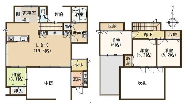 北葛城郡広陵町　中古一戸建て住宅