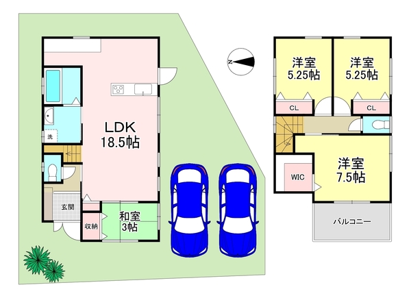 香芝市関屋　中古一戸建て住宅