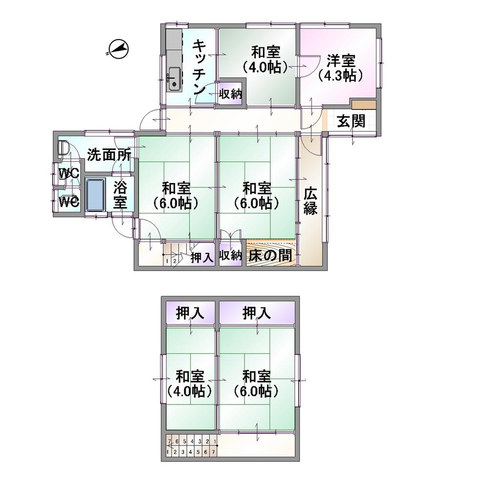 香芝関屋　中古一戸建て住宅