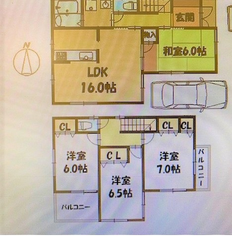 香芝市藤山　中古一戸建て住宅